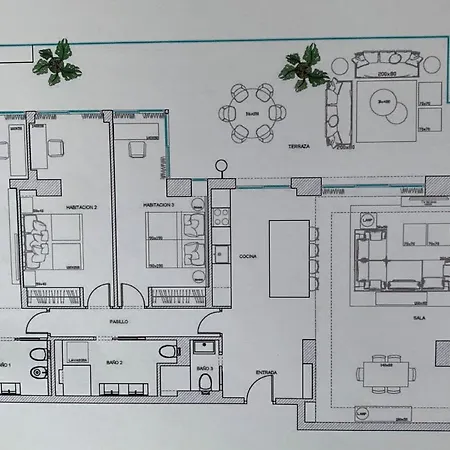 Great First Line Amazing Terrace Apartamento *